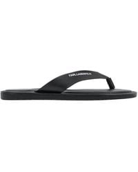 KARL LAGERFELD - Kastor Iv Flip Flops - Lyst