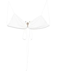Christopher Esber - Orbit Mini-Bikinitop Met Ruches - Lyst