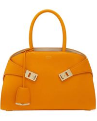 Ferragamo - Mittelgroßer Hug Shopper - Lyst