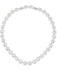 Swarovski - Collier Capsule X Ariana Grande À Motif De Fleur - Lyst