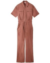 Patrizia Pepe - Belted Jumpsuit - Lyst