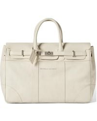 Brunello Cucinelli - Grained-Calfskin Country Bag - Lyst