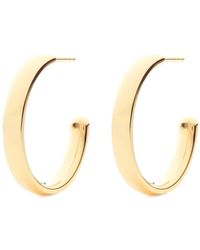 Monica Vinader - 18Kt Vermeil Fiji Large Hoop Earrings - Lyst