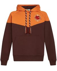 Etro - Hooded Sweatshirt With Logo - Lyst