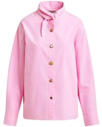 Essentiel Antwerp - Collared Button Shirt - Lyst