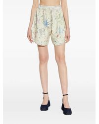forte_forte - Short Les Folies À Motif - Lyst