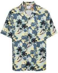 PS by Paul Smith - Eyes On The Sky-print Shirt - Lyst