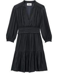 Ba&sh - Cyrilia Long-Sleeve Mini Dress - Lyst