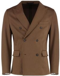 Paolo Pecora - Double-Breasted Blazer - Lyst