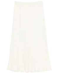 Antonelli - Ilda Elastic-Waistband Midi Skirt - Lyst