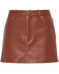 Etro - Nappa Mini Skirt - Lyst