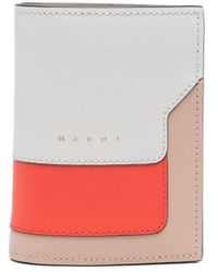 Marni - Embossed-Logo Bi-Fold Wallet - Lyst