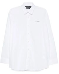 KARL LAGERFELD - Logo-Detail Loose-Fit Shirt - Lyst