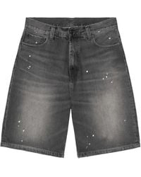 Carhartt - Landon Paint-Splatter Washed Shorts - Lyst