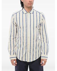 Brian Dales - Cotton Striped Shirt - Lyst