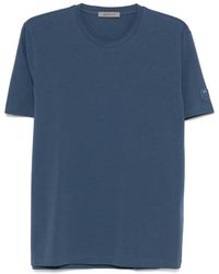 Corneliani - T-Shirt À Logo Brodé - Lyst