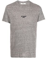 Zadig & Voltaire - T-Shirt mit Slogan-Print - Lyst