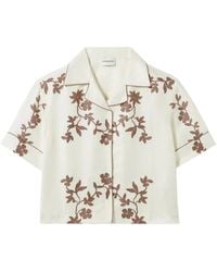 Claudie Pierlot - Floral-Print Shirt - Lyst