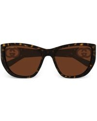 Gucci - Interlocking G Cat-Eye Sunglasses - Lyst