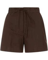 P.A.R.O.S.H. - Cannes Drawstring-Waist Shorts - Lyst
