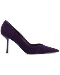 Le Silla - Deco Vivienne Suede Pumps - Lyst