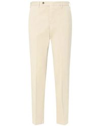 PT Torino - Logo-Plaque Tailored Trousers - Lyst