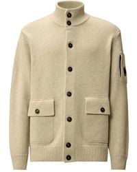 C.P. Company - High-Neck Cardigan - Lyst