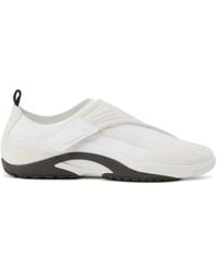 Lanvin - Lnv1 Knit And Suede Sneakers - Lyst