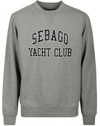 Sebago - Logo-Print Cotton Sweatshirt - Lyst