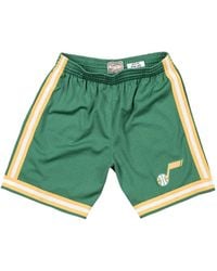 Mitchell & Ness - Short Rayé Utah Jazz 1979-80 À Logo - Lyst