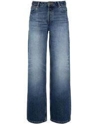 A.P.C. - Jeans Elizabeth Dritti Con Vita Media - Lyst