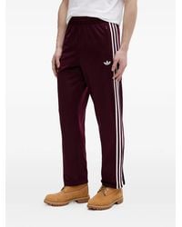 adidas - Firebird Logo-Embroidered Side-Stripe Track Pants - Lyst