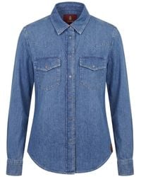 Dondup - Jeanshemd Im Western-Look - Lyst