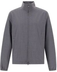 Herno - Stretch-Wool Lightweight Jacket - Lyst