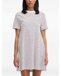 Marc O' Polo - Dfc Horizontal-Stripe Short-Sleeve Mini Dress - Lyst