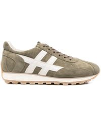 Hogan - 86Er Suede Leather H-Stripe Sneakers - Lyst