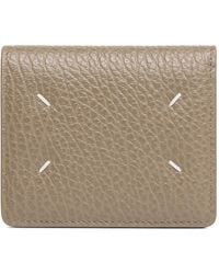 Maison Margiela - Four Stitches Grained Leather Wallet - Lyst