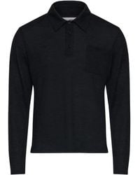 MM6 by Maison Martin Margiela - ロングスリーブ ポロシャツ - Lyst