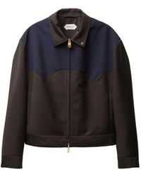 Versace - Veste Zippée En Mohair Mélangé - Lyst