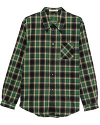 Individual Sentiments - Plaid Long-Sleeved Shirt - Lyst