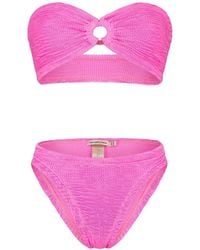 Paramidonna - Chloe Ring-Detail Cut-Out Bikini - Lyst