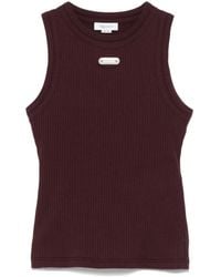 McQueen - Logo-Plaque Tank Top - Lyst
