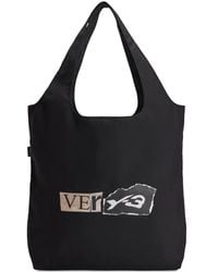 Y-3 - Logo Tote Bag - Lyst