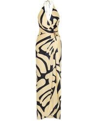 Rebecca Vallance - Dune V Neck Maxi Dress - Lyst