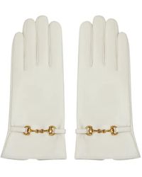 POTAMY - Guantes Con Detalle Horsebit - Lyst