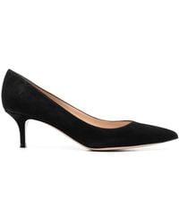 Gianvito Rossi - Gianvito 55Mm Suede Pumps - Lyst