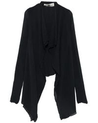 Marc Le Bihan - Crinkled Draped Cardigan - Lyst