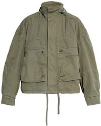 Alexander Wang - Logo-Embroidered Cotton Jacket - Lyst