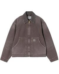 Carhartt - Arcan Jack Met Ribfluwelen Kraag - Lyst