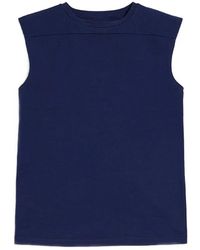 Jil Sander - Triangle Cut-Out Top - Lyst